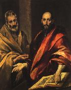 El Greco Apostles Peter and Paul Spain oil painting artist